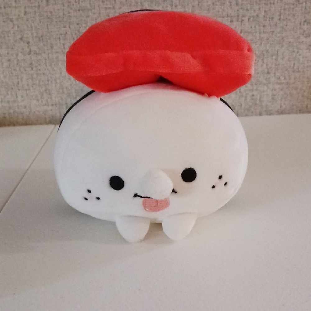 White Sushi Plush